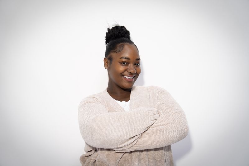 Phileena, a future Langston Park homeowner and the owner of Clever Beauty Braids